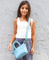 Shopper Mom-Daughter Blue