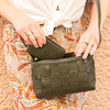 Forest green bag