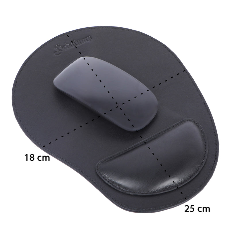 Leather mouse pad