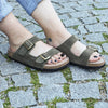 Ratschkatl sandals in green