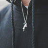 Steinbock-Kette aus echten Silber mit Geschenkbox Kette Hodalump & Ratschkatl 